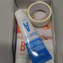 Tub Repair Kit White, Tub Chip and Bathtub Repair Kit for Enamel, Fiberglass, Acrylic, Porcelain, Patch and Repairs Chips, Crack, Scratches, Rust, Holes on Tubs, Toilet, Sink, Shower, Tray in Bathroom