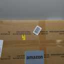 HBTower Step Ladder,Lightweight Aluminum Folding Step Stool with Anti-Slip Wide Pedal,330lbs Capacity Step Ladder for Household,Kitchen,Office - BlackWoodgrain