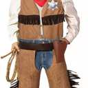 Cowboy Costume for Boys 7pcs Set Kids Dress Up Birthday Party Halloween Cosplay 8-10 Years