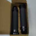 DREAMIZER Motorcycle Handle Grips Rubber Pedal Bike Scooter Handlebar Grips Modified Handlebar Throttle Turn Grip Settle - Black
