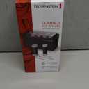 Remington Compact Ceramic Dual Voltage Hot Rollers for Long and Short Hair, Hair Setters, Hair Curlers, 1-1 " Purple/Black, 10 Piece Set