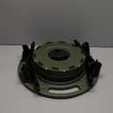 LED Camping Table Set with Stools, 300lbs Capacity Adjustable Height Folding Table & Chairs, All-in-One Compact Design for Outdoor, Camping, Picnic, Tailgating (Green)