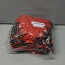 FOREVER QUEEN Red & White Classic Chair Covers 6 Pcs -Stretchable Washable Dining Chair Slipcovers,Festive Plaid Lace Back Covers for Home Kitchen Cafe,Daily Use Chair Protectors (Snowman Christmas Tree)