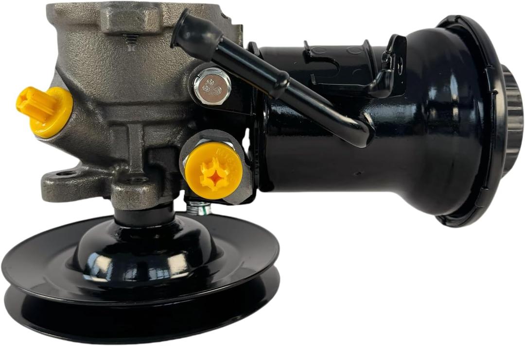 ALADICHE Power Steering Pump with Pulley & Reservoir Compatible with 1988-1995 Toyota 4Runner, 1988-1993 for Toyota Pickup (Hilux) V6 3.0L