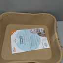 Kitty Sift Disposable Cat Litter Box Jumbo, 6 Count, Durable and Portable for Travel and Home, Eco-Friendly Disposable Litter Box Controls Odor