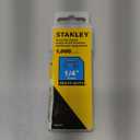 Stanley SharpShooter Heavy-Duty Tacker Staples, 1/4 inch Leg Length, 1000/Box