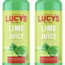 Lucy's Family Owned - 100% Lime Juice 32oz. Bottle (2 PACK) (EXP 07/14/27)