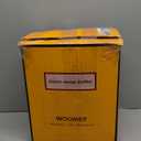 WOOMER Heated Blanket King Size 100" x 90", Electric Blanket with Dual Controllers, 0.5-12 Hours Timer & 10 Heating Levels, ETL Certified, Marble Blue Double-Sided Faux Fur, Machine Washable