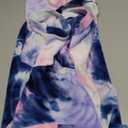 Mklhgty Tie Dye Dog Hoodie Puppy Sweater Sweatshirt, Cold Weather Coat Pet Clothes for Dog Cat, XXL, Blue