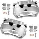 cciyu Front Left & Right Disc Brake Calipers Assembly 18B5073 18B5072