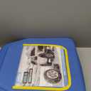 Auto Fixing Snow Chains for Pickup Trucks & SUVs, Heavy Duty Tire Chains with Self-Tensioning, Quick Install Emergency Traction Chains for Car Tires 265 275 285 305, Set of 2 (HYR-B)