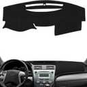Dashboard Cover Mat for Toyota Camry 2007-2011 Accessories Dash Cover Nonslip Dash Mat Protector Sunshade No Glare Black