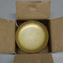 Iron Plate Candle Holder, Gold, Decorative Iron Pillar Candle Holder, Set of 3,Candle Stand for Wax Candles