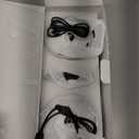 KDG 2 Pack Cordless Table Lamp, Portable LED Desk Lamps, 5000mAh Battery Operated, 3 Color Stepless Dimming Up, for Restaurant, Bedroom, Outdoor Camping, Coffee Shop, Night Light, Rechargeable (Black)