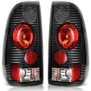 AUTOSAVER88 Tail Lights Compatible with 1997-2003 Ford F-Series F150 (Fits Styleside Models ONLY), 2004 F150 Heritage, 1999-2007 Ford F-250 F-350 F-350 Super Duty Pickup Truck Clear Lens