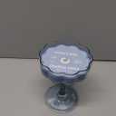 Nature's Mark Stem Glass Candle - Blue 40Z.(113.4g)