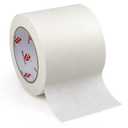 BOMEI PACK 4 inch White Masking Tape, Paint Masking Paper, 55 yds Length x 4" Width, Multi-Surface Adhesive Painting Tape, for Painting, DIY, Arts, Crafts, Labeling