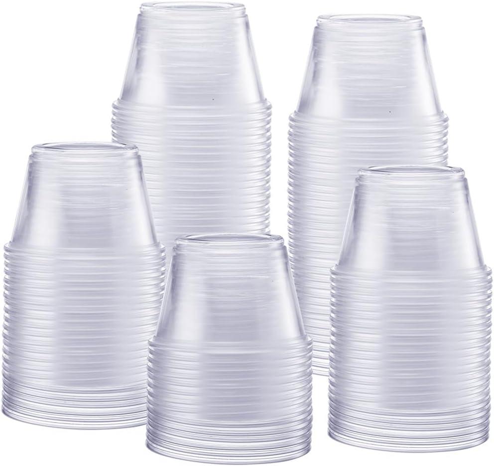 Comfy Package [250 Sets - 4 oz. Plastic Disposable Portion Cups, Souffle Cups