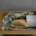 6FT Artificial Olive Tree Indoor, Tall Faux Olive Tree with Pot&Basket, Large Fake Olive Tree with Realistic 1080 Silk Leaves and 60 Fruits for Living Room Home Office Decor (Green)