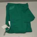 Women's fashionable, sexy, elegant, high waisted, wide leg pants, club business party button jumpsuit (4478/Green) Small