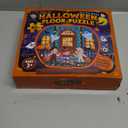 45 Pcs Halloween Floor Puzzle for Kids Age 4-8, Jumbo Pumpkin Jigsaw Puzzles Halloween Boo Basket Gifts Stuffers for Kids Girls Boys