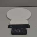 Ghost Marble Cheese Board Charcuterie Cutting Tray Halloween Ghost Marble Serving Decorative for Decoration Charcuterie Kitchen (White)