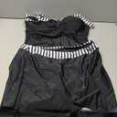 Yonique Womens Underwire Tankini Swimsuits with Skirt Two Piece Bathing Suits Tummy Control Swimwear, XL