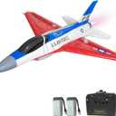 VOLANTEXRC RC Plane F-16 Fighting Falcon - 2.4Ghz 2CH Remote Control Airplane Jet Fighter Ready to Fly with Cool Lights, for Beginners, Boys and Girls (762-4)