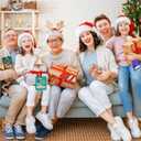 2 x Christmas Money Holders for Cash, 8Pcs Funny Xmas Decorations Ornaments Gifts for Christmas Decor Tree Hanging Accessories Money, for Grandkids & Teens