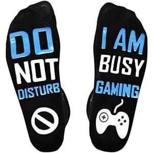 Folouse Mens Valentines Day Gifts for Him Boyfriend Husband, Easter Basket Stuffers for Teens Boys, Funny Gaming Socks Pack Of 2