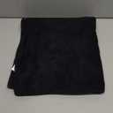 GLAMBURG 100% Cotton 2 Pack Oversized Bath Towel Set 28x55 Inches, Ultra Soft Highly Absorbant Compact Quickdry & Lightweight Large Bath Towels, Ideal for Gym Travel Camp Pool - Black