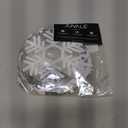 Sustainable Greetings Juvale Christmas Snowflake Swirl Decorations for Holiday Party Decor (Silver, 30 Pack) - Hanging Snowflake Decorations - Silver Party