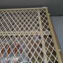 Toddleroo by North States - Diamond Mesh Wooden Baby Gate: Pressure Mounted Baby Gate for Doorways - Adjustable 26.5 to 42 Inches Wide - 23 Inches Tall