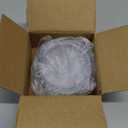 2 Pack 30 oz Tumbler Replacement Lids Plastic Splash Covers tops for 30 oz coffee cup lids Clear Cup Covers for Inner diameter 3.62 to 3.66 Inch Mouth Tumbler Cooler