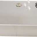 Universal 17 Gallon 64L Fuel Cell Tank Aluminum with Cap and Level Sender Polished Silver
