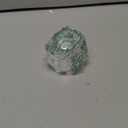 Dreyoo Faucet Handle Compatible with Delta RP17451, Replacement Faucet Handle with Offset Hole for Shower/Tub, 2-1/2'' x 2-1/8'' Knob, Single Knob, Clear Acrylic Finish (1 Pack)