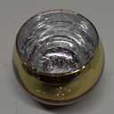 Gold Votive Candle Holders 12Pcs Assorted Gold Mercury Glass Votives Tealight Candle Holders for Table Centerpiece Wedding Bridal Shower Engagement Party Festival Holiday Home Decor