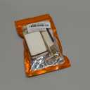 Key fob Cover for Accessories Keychain keyshell Ring case Compatible with XC90 XC60 XC40 S60 S90 V60 V90 Polestar 1 Polestar 2 T5 T6 ProtectorWhite