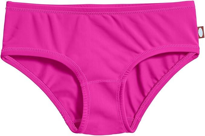 QBK Girls' Swimming Bottom Suit Swim Brief UPF50+ Rash Guard Swimsuit Sun Protection Quick Dry, 8 Y