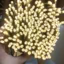 PMS 100-1000 LED Christmas Lights, Low Voltage Fairy String Lights with 8 Modes, Ideal for Xmax Tree, Garden, Home, Party, Halloween Festival Deco (Warm White, 500 LEDs)