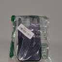 for iPhone 16 Pro Max Case,HL2 Polka Dot Black Hybrid 2 Layer Hard Shell Silicone Protective Pattern Design Case