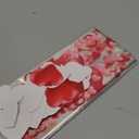 Gueevin 150 Set Happy Valentines Day Cellophane Treat Bags Bulk Goodie Candy Cookie Cello Bags with Twist Ties Gift Cards Party Favors for Party Supplies