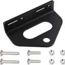 Zero Turn Mower Trailer Hitch, 1/4 in (6mm) Thick Steel Construction with 3/4 in Hole Center Compatible with Most Lawn Mower, Tractor, Trailer, Golf Cart, with 2 Types Carriage Bolt