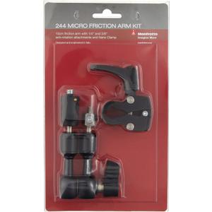 Manfrotto 244MICROKIT 244 Micro Friction Arm (Black)