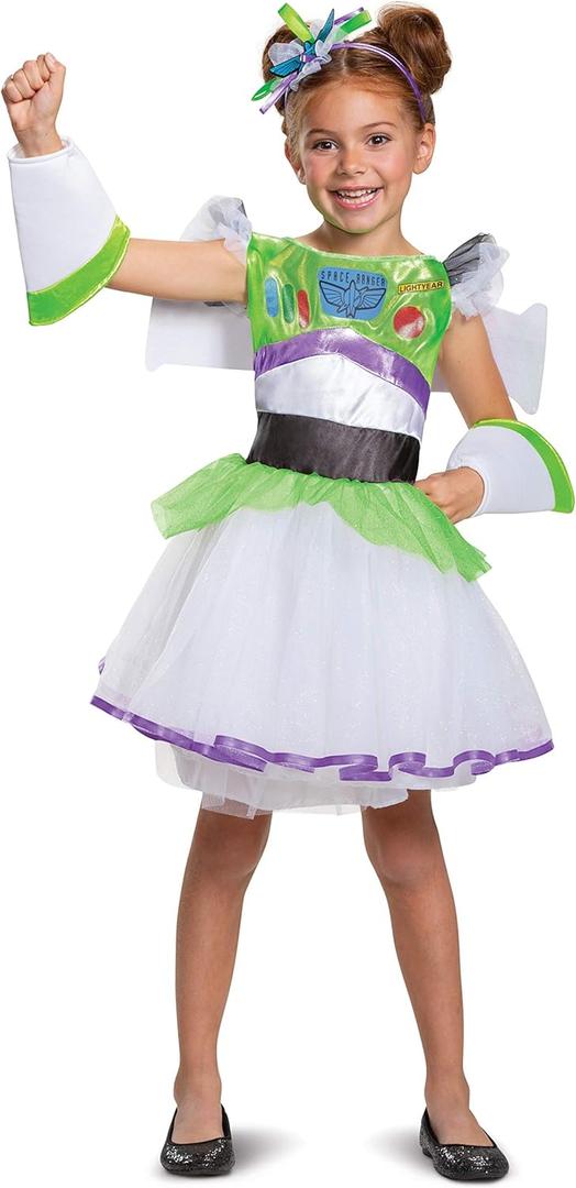 Buzz Tutu Deluxe Toy Story 4 Child Girls Costume (XS (3T-4T))