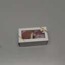 HUIHUANG Rose Gold Velvet Ribbon 3 inch Crinkled Frayed Velvet Ribbon Raw Edge Ribbon for Wreaths, Christmas Decor, Flower Bouquet, Gift Wrapping, Bows Making, Wedding Bridal Shower Decor