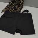 Latin Dance Tango Salsa Dress for Women, Leopard Print Flamenco Samba Dance Costumes for Competition (Large)