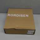 Kordisen Nonstick Grilling Pan with Lid for Stove Tops, 11 Inch Square Grill Pan for Indoor Cooking, Granite Coating Grill Skillet with Pour Spouts, Versatile Griddle, Induction Steak Pan, PFOA Free (Black)