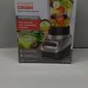BLACK+DECKER PowerCrush Multi-Function Blender with 6-Cup Glass Jar, 4 Speed Settings, Silver