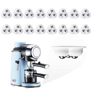Self-Adhesive Caster Wheels for Countertop Furniture Sliders & Appliance Rollers for Kitchen, Coffee Machine, Blender, Oven Easily Solves The Problem of Desktop Sliding (White, 16pcs)